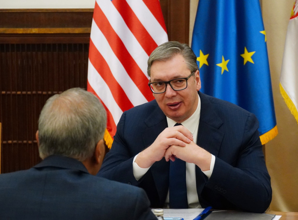 Vučić sa zamenikom američkog državnog sekretara za upravljanje i resurse