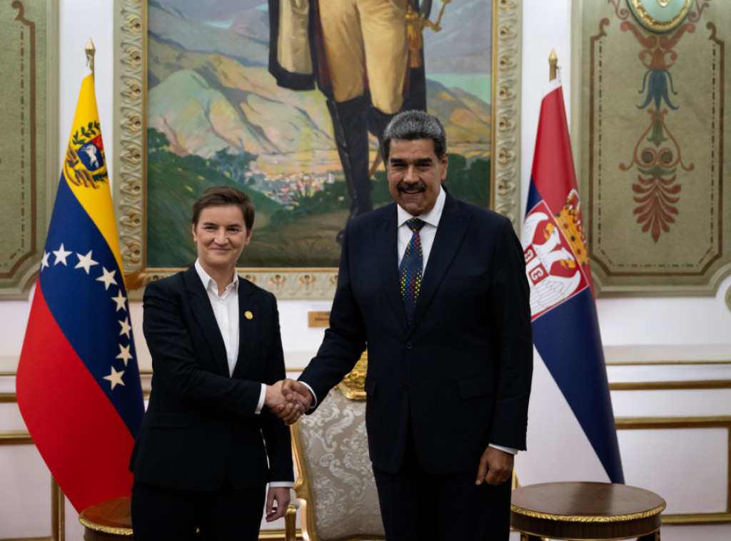 Brnabic thanks Maduro for Venezuela's support for territorial integrity of Serbia