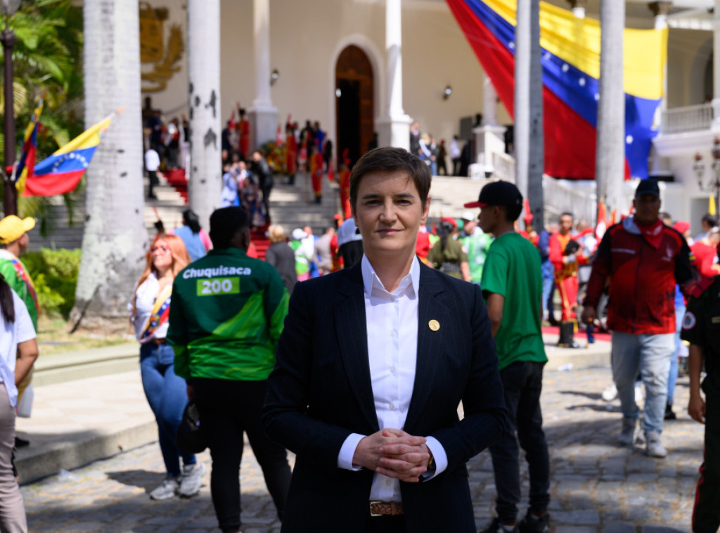 Ana Brnabić okončala posetu Venecueli prisustvom inauguraciji Nikolasa Madura