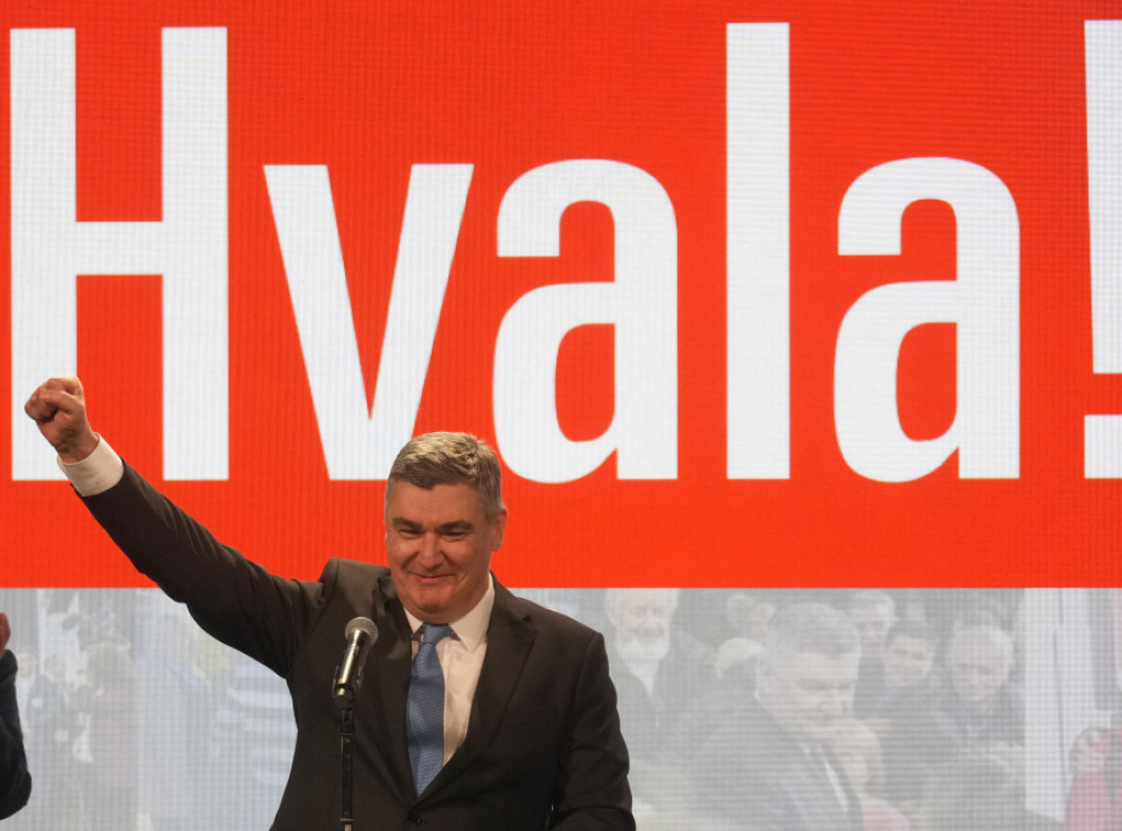 Milanović osvojio 74,58 odsto glasova, zahvalio se i biračima Plenkovićevog HDZ-a