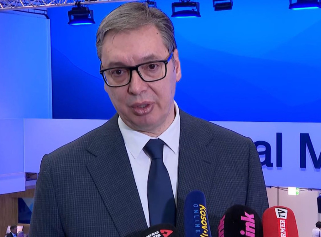 Vucic pleased with Davos meetings