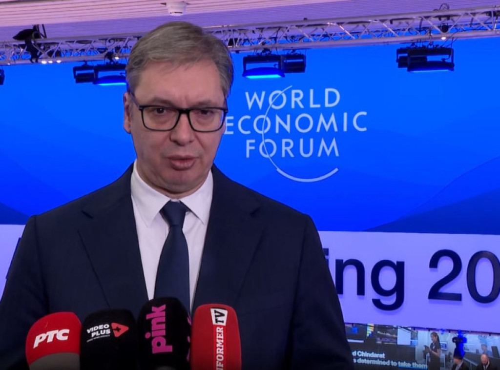 Vucic: Important meetings in Davos, I expect Duda to visit Serbia soon