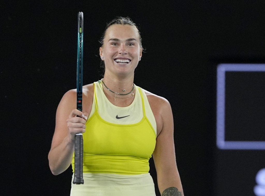 Beloruska teniserka Arina Sabalenka prva finalistkinja Australijan opena