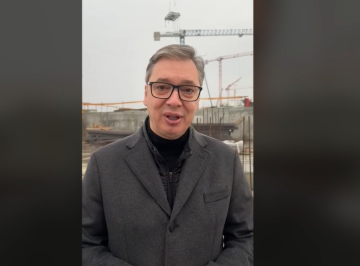 Vučić obišao gradilište za Ekspo 2027: Srbija radi, Srbija se gradi!