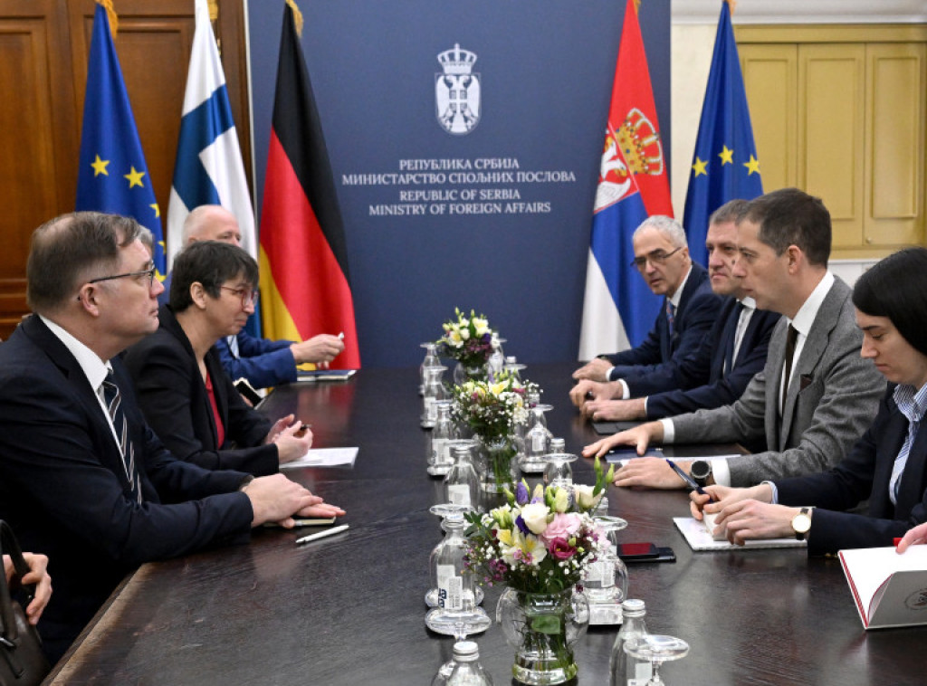 Djuric discusses cooperation with NATO with German, Finnish ambassadors