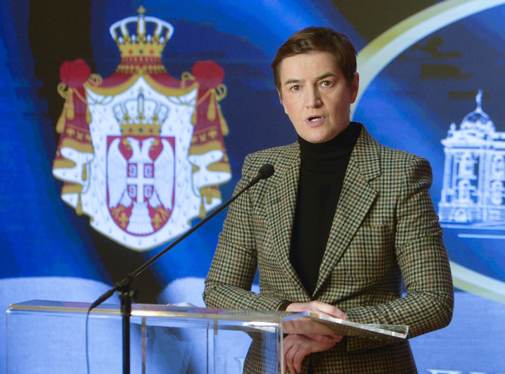 Ana Brnabić: Skup u Jagodini pokazao je da većinska Srbija neće nasilnu promenu vlasti