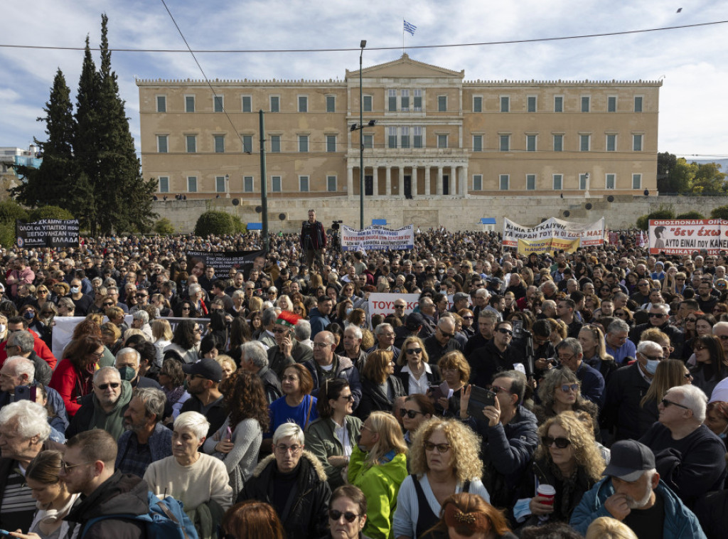 U Grčkoj danas protesti zbog železničke nesreće u kojoj je poginulo 57 osoba