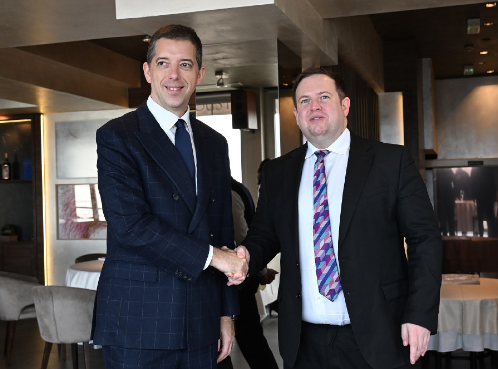 Djuric, Doughty discuss Serbia-UK cooperation