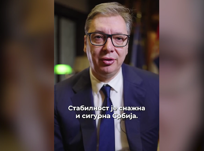 Vučić: Stabilnost, rad i mir su najvažniji za jednu zemlju