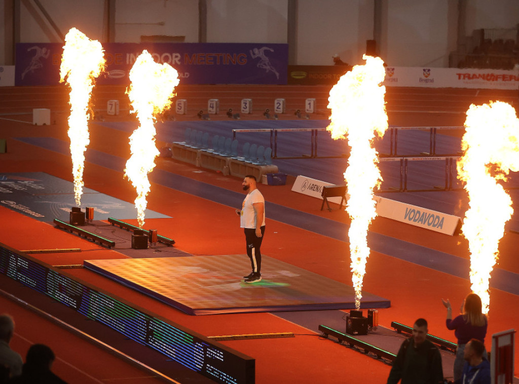 Održan jubilarni 10. atletski "Belgrade Indoor Meeting", Kolašinac završio karijeru