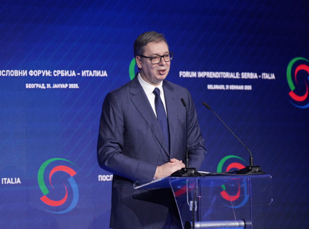 Vučić: Težimo većoj robnoj razmeni sa Italijom, podrška Ekspu od velikog značaja