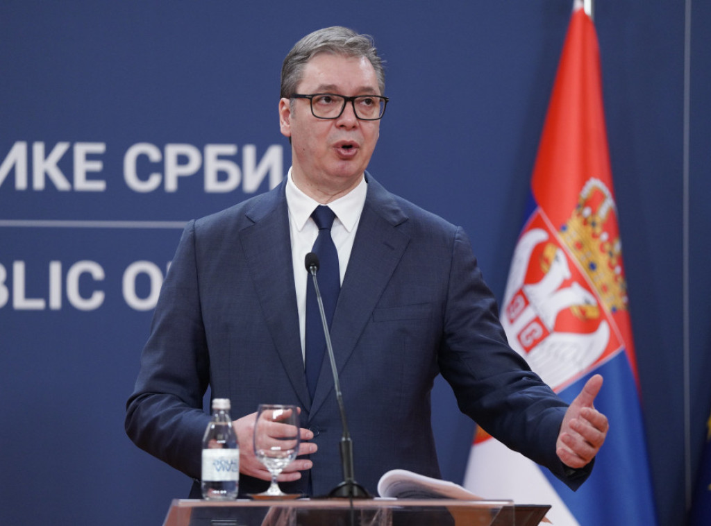 Vucic: Internal situation also discussed with Tajani, Serbia to preserve stability