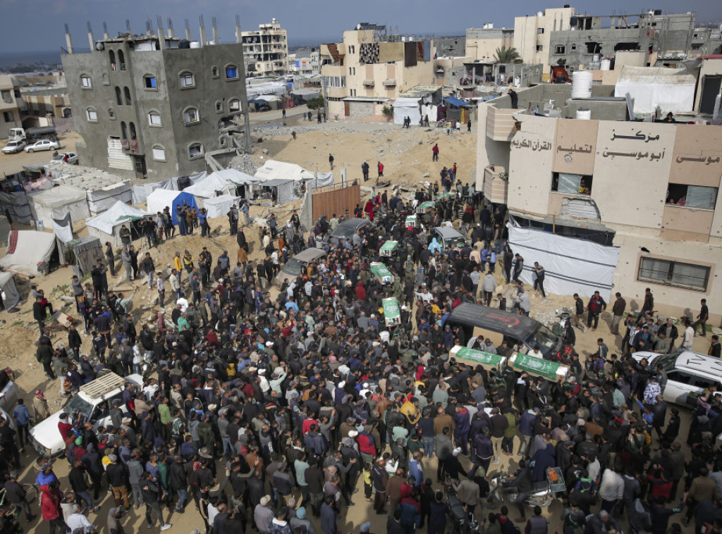 Stotine Egipćana protestovalo kod prelaza Rafa zbog Trampovih izjava o Palestincima