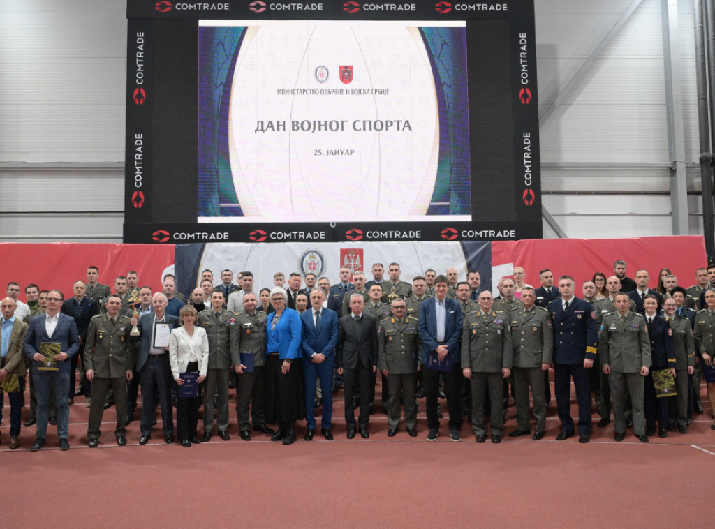 Obeležen Dan vojnog sporta, uručena priznanje najuspešnijim sportistima Vojske Srbije