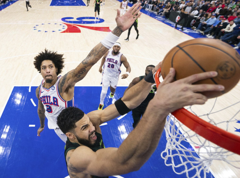 Košarkaši Bostona pobedili Filadelfiju u NBA ligi