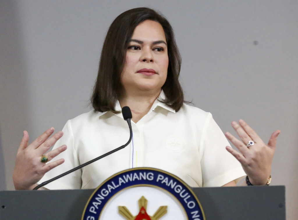 Preporučeno podnošenje krivične prijave protiv potpredsednice Filipina Sare Duterte