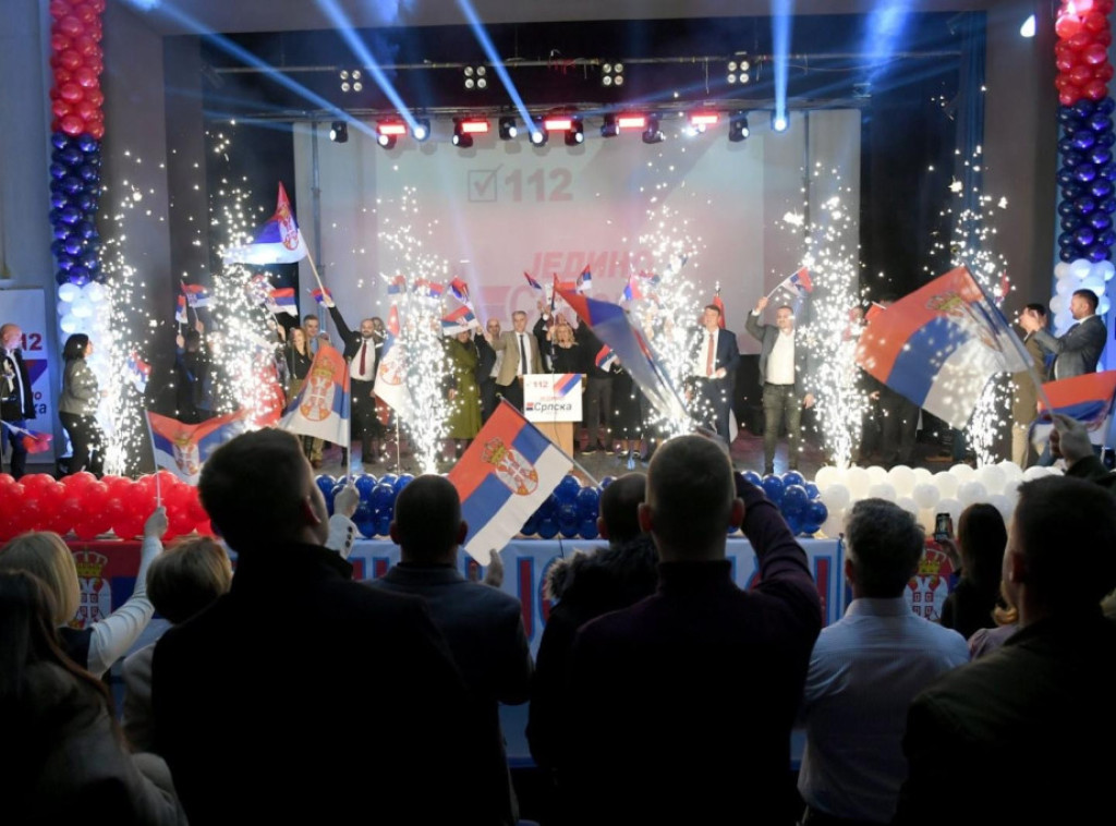 Srpska lista holds final electoral rally in Zvecan