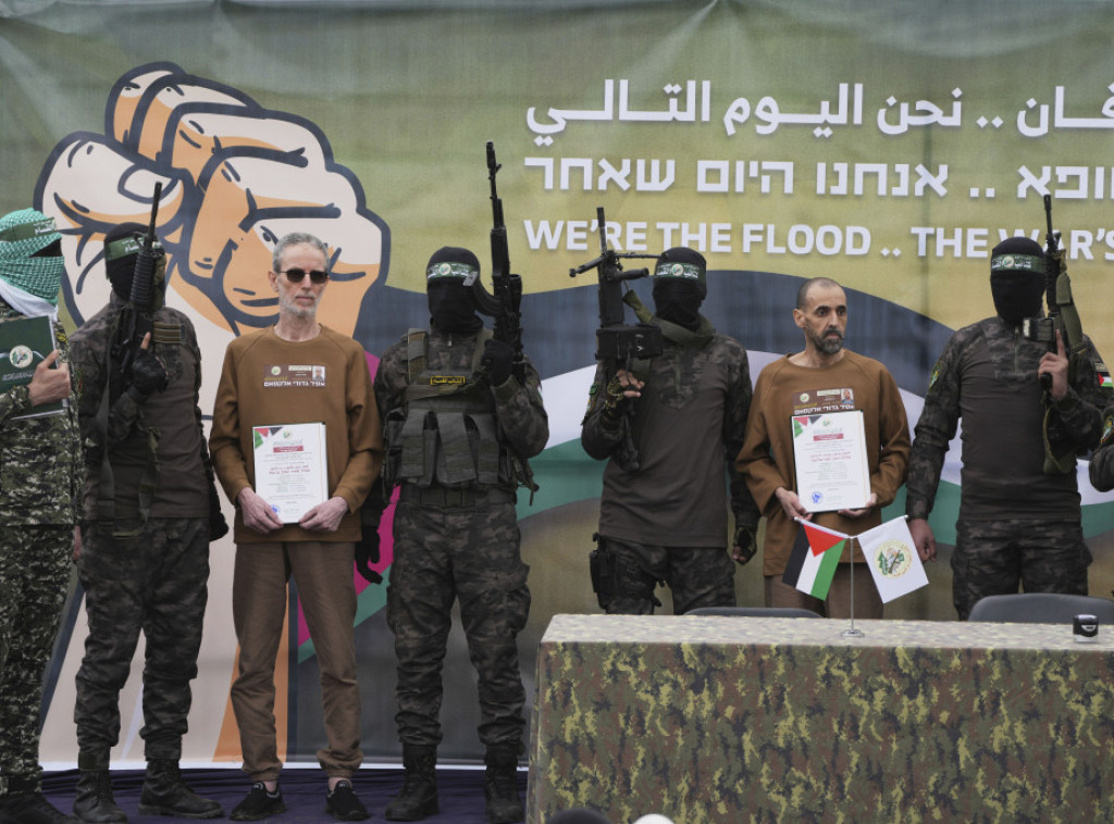 Hamas predao tri izraelska taoca Crvenom krstu