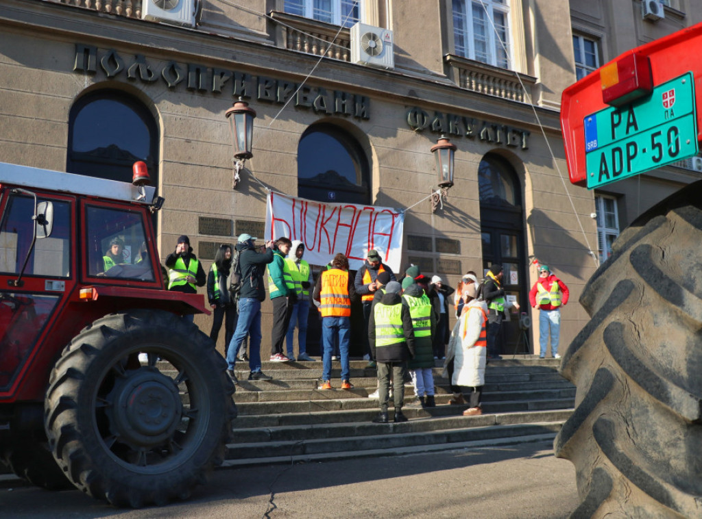 Studenti koji blokiraju fakultete danas blokirali Gazelu, blokade i u Novom Sadu