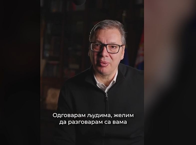 Vucic: I am always for dialogue, that is why I am offering it