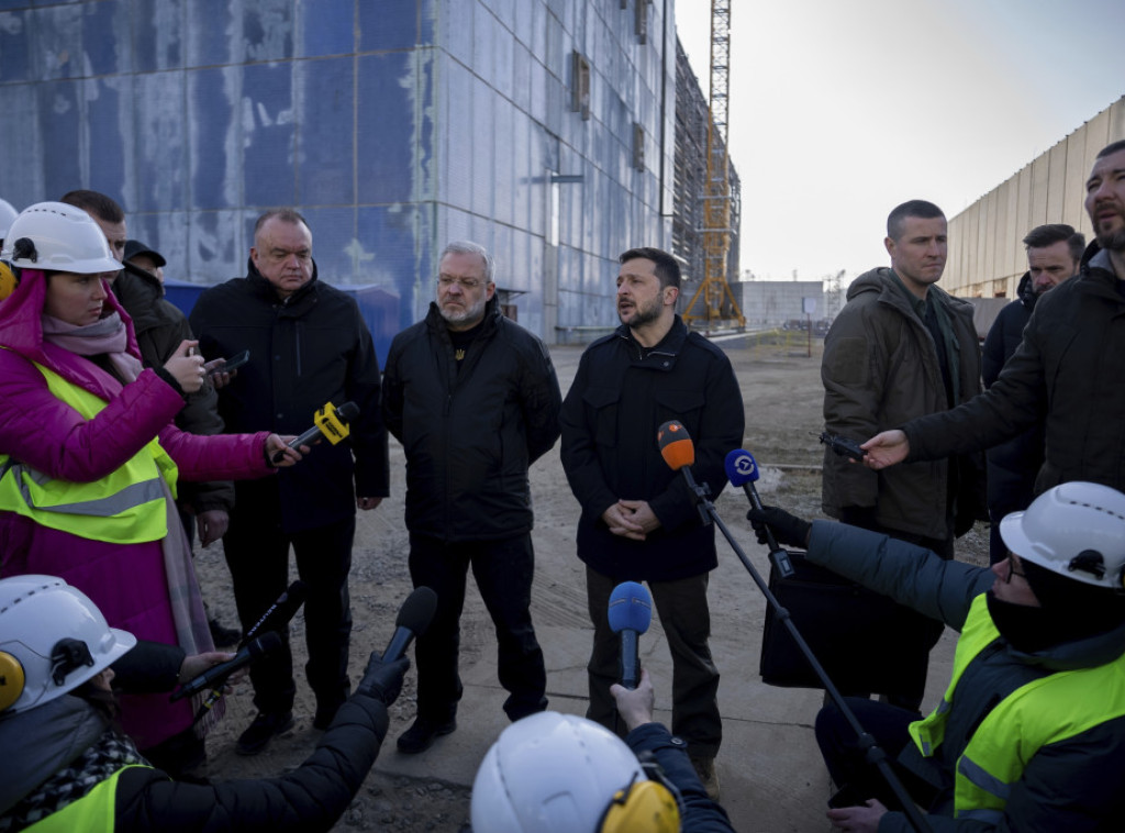 Zelenski posetio nukelarnu elektranu Hmeljnicki