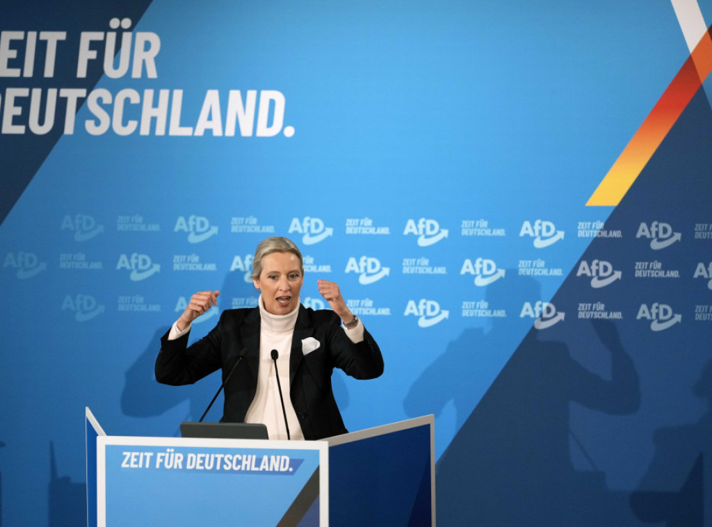 Alis Vajdel: AfD želi da uspostavi dobre odnose sa Rusijom