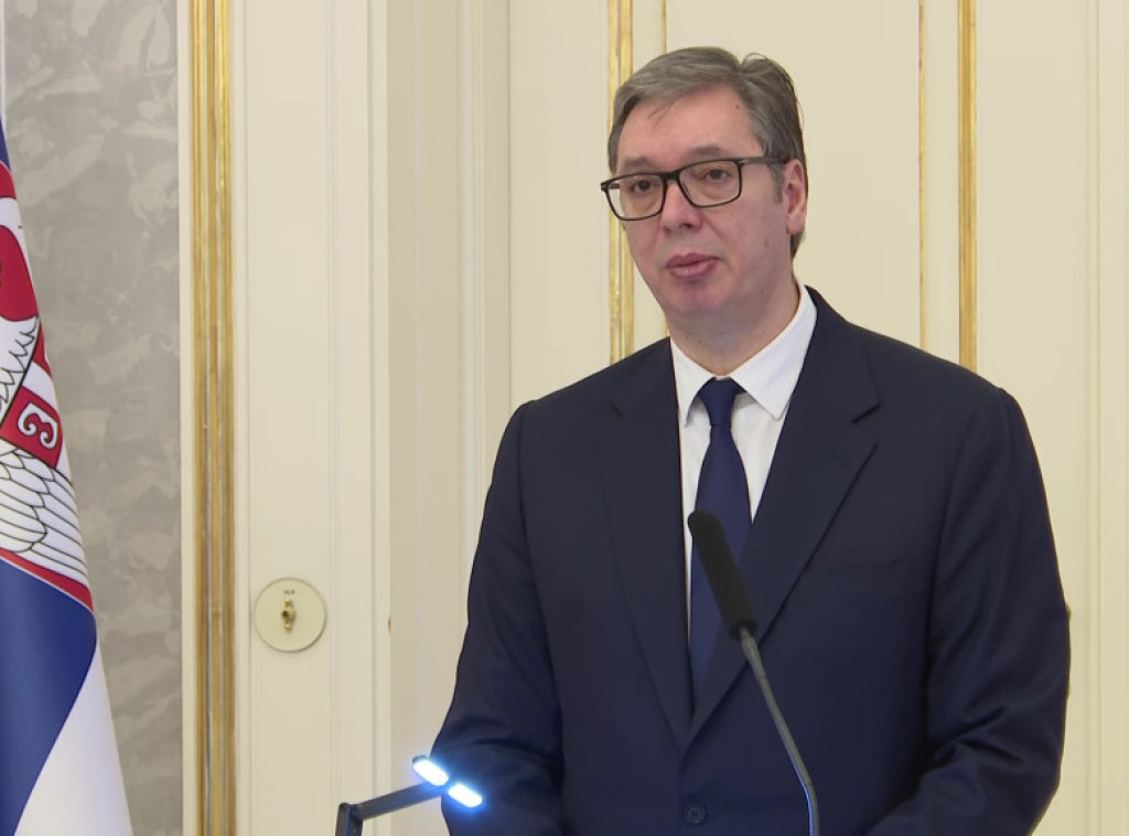 Vucic receives Hungarian Grand Cross of Order of Merit