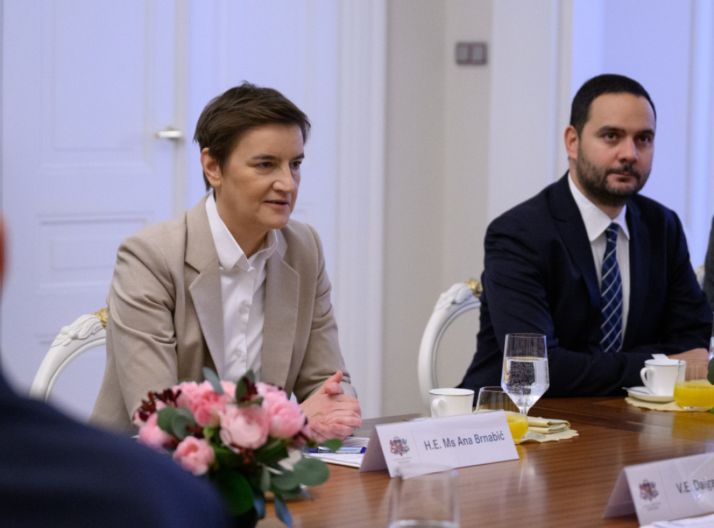 Brnabić najavila otvaranje ambasade Srbije u Letoniji, za sve baltičke zemlje