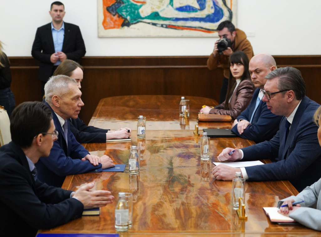 Vucic, Botsan-Kharchenko discuss international developments, solutions for NIS