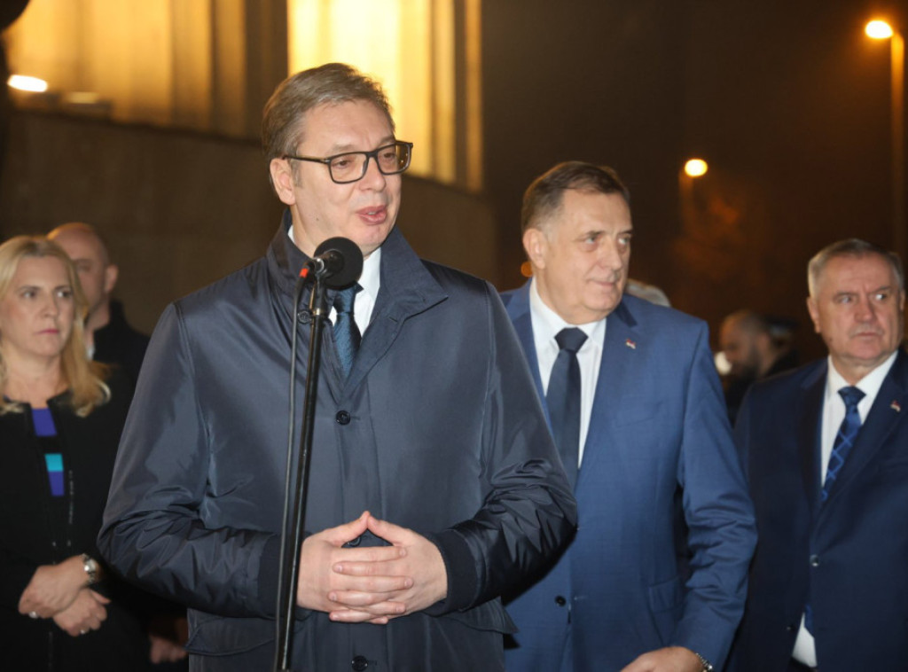 Vučić: Srbija će uvek biti uz Republiku Srpsku, uz svoj narod i podržavati predsednika RS