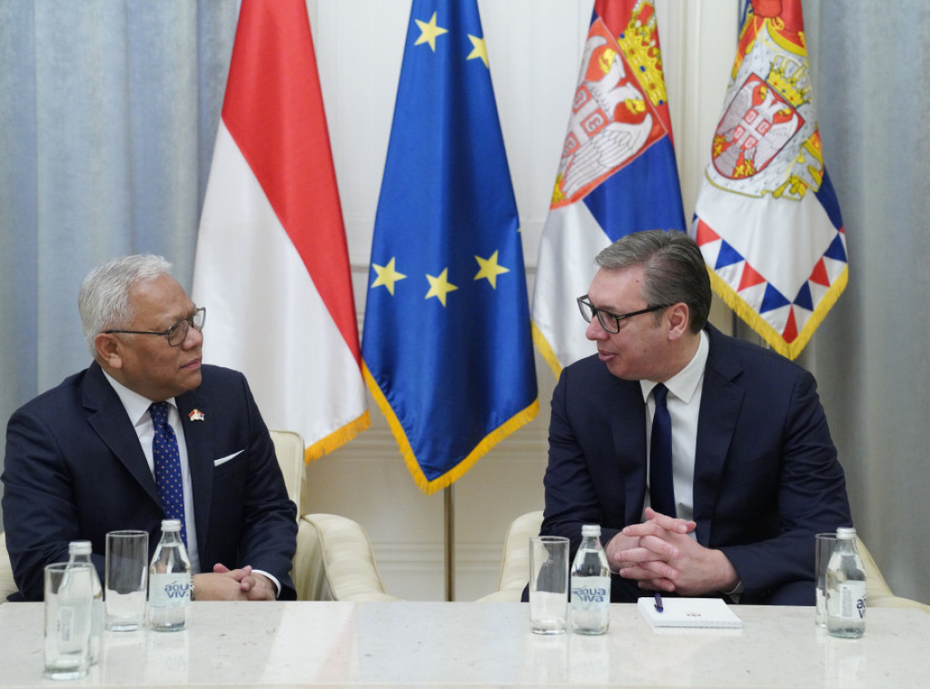 Vučić primio u oproštajnu posetu ambasadora Indonezije