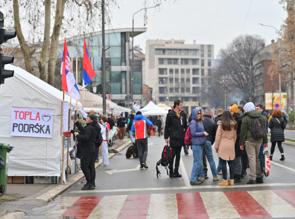 U Nišu protest studenata u blokadi