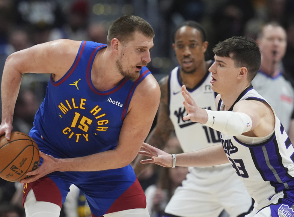 NBA: Jokić predvodio Denver u pobedi protiv Sakramenta