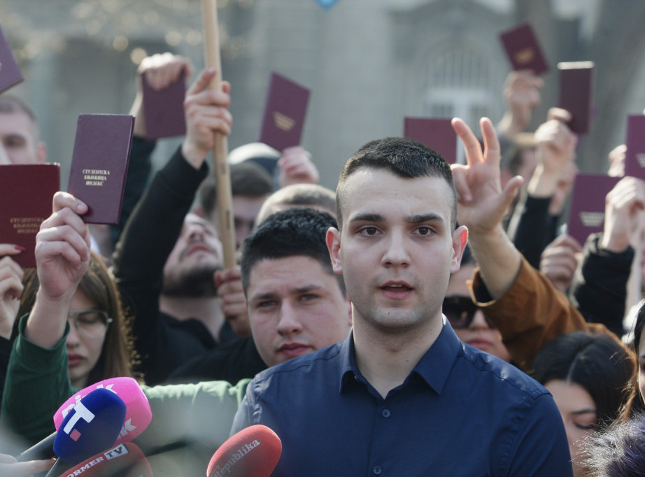 Luka Lalošević: Zahtevi studenata koji žele da uče svima koriste, pozivamo sve na razgovor