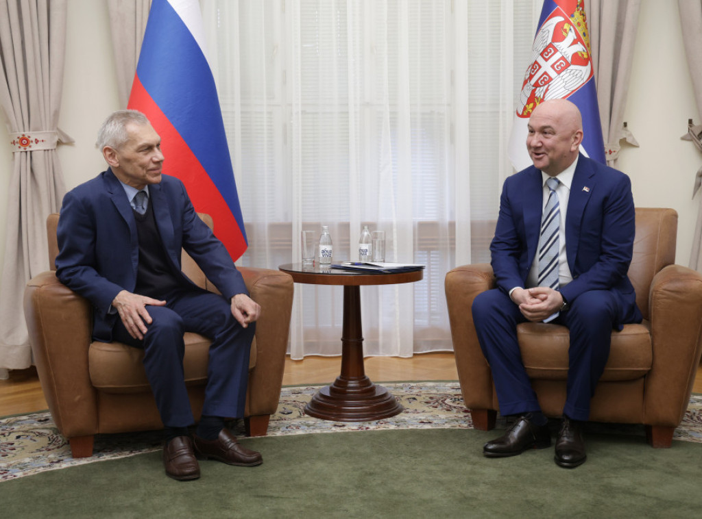 Popovic, Russian ambassador discuss advancement of economic cooperation