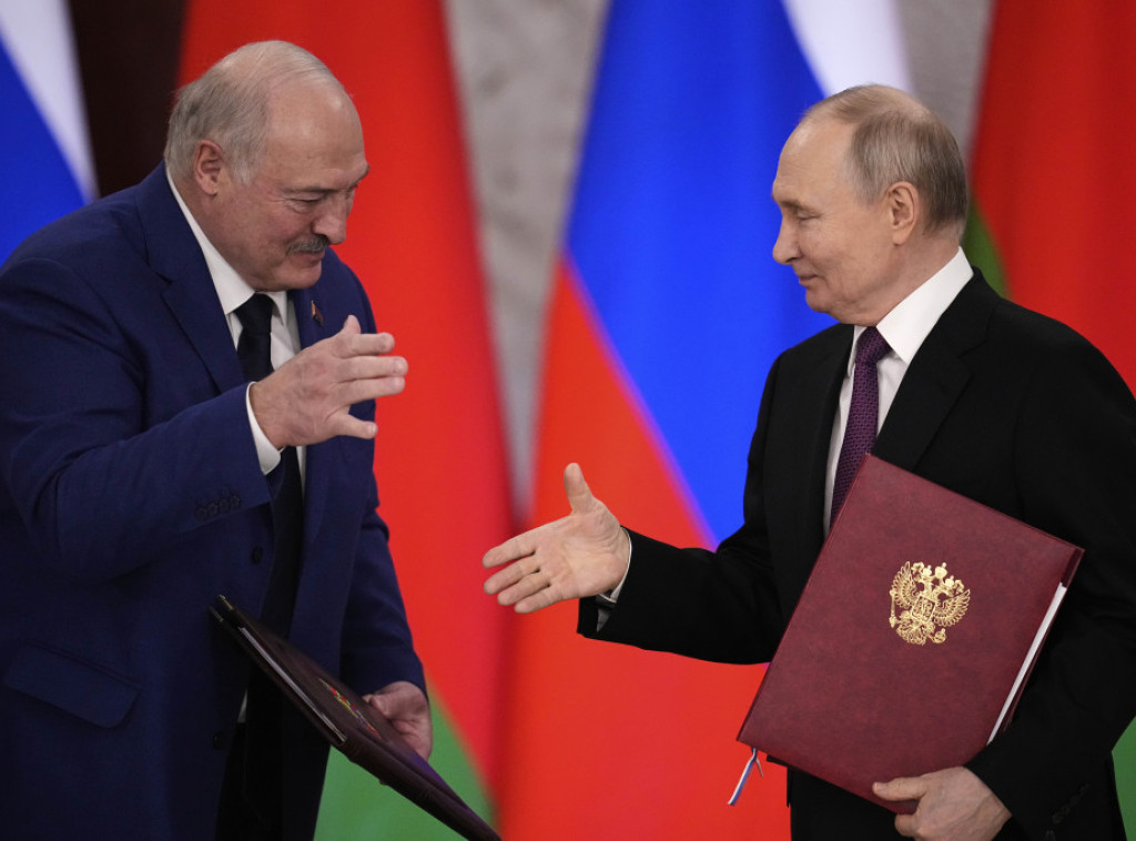 Putin i Lukašenko potpisali više sporazuma i zajedničkih izjava